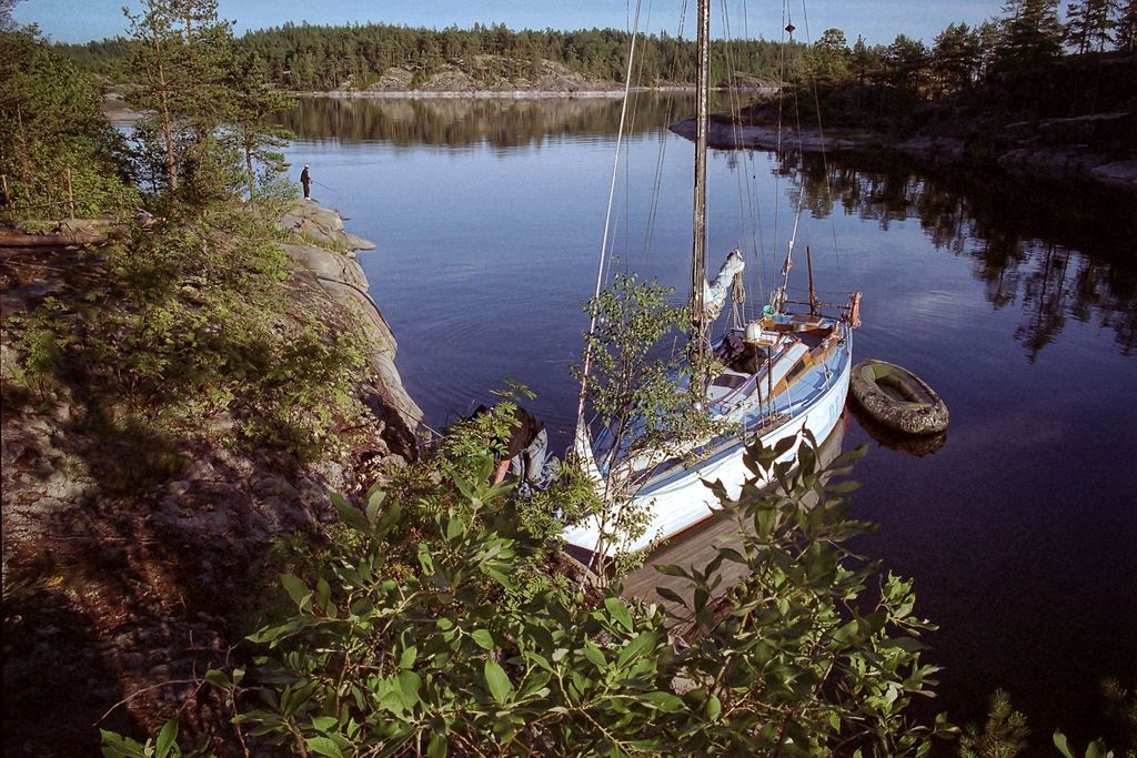 Яхта Дельта, остров Кярпясенсаари, 2006 год.